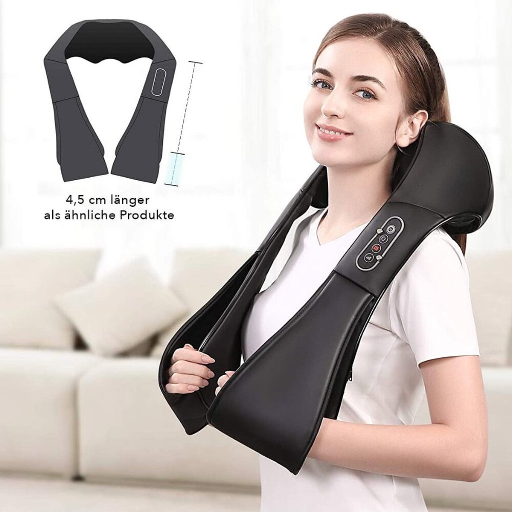 Naipo Shiatsu Neck & Shoulder Massager | Style #MGS-150 DC | Gently Used